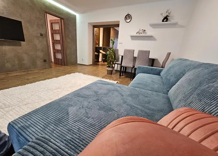 Апартаменты Moderni Velky 2+kk U Soutoku *